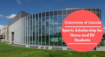 University of Lincoln Sports funding for UK and EU Students in UK