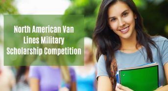 North American Van Lines Military Scholarship Competition in USA, 2020