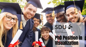 PhD Position in Visualization for International Students at University of Southern Denmark, 2020