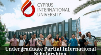 Undergraduate Partial international awards at Cyprus West University in Turkey, 2020