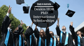 Deakin Faculty of Science, Engineering and Built Environment HDR PhD international awards in Australia, 2020