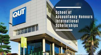 QUT School of Accountancy Honours international awards in Australia, 2021