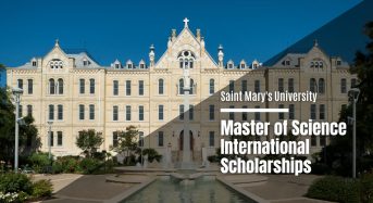 Saint Mary’s University Master of Science international awards in Canada, 2020