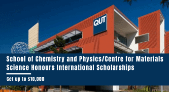 School of Chemistry and Physics/ Centre for Materials Science Honours international awards in Australia