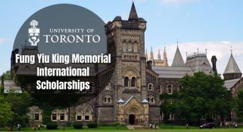 University of Toronto Fung Yiu King Memorial international awards in Canada, 2020