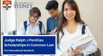 Judge Ralph J Perdriau international awards in Common Law Australia