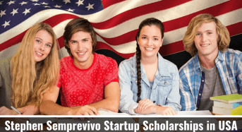 Stephen Semprevivo Startup Scholarships in USA