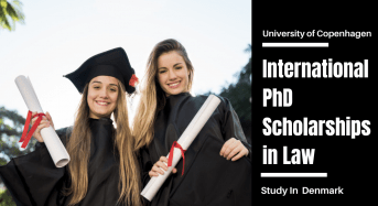 International PhD Positionsin Law, Denmark