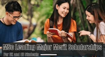 MSc Leading Major merit awards in the UK