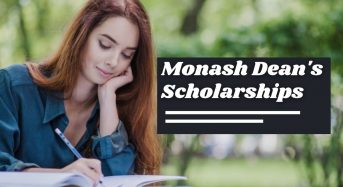 Monash Dean’s Scholarships in Australia
