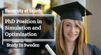 University of Sk övde PhD Position in Simulation and Optimization, Sweden
