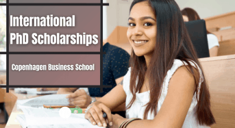 International PhD Positionsat Copenhagen Business School, Denmark