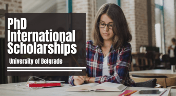 PhD international awards at University of Belgrade, Serbia