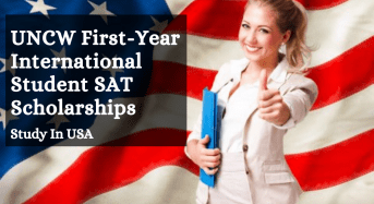 UNCW First-YearInternational Student SAT Scholarships in USA