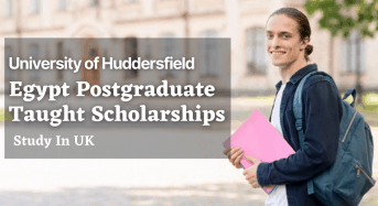 University of Huddersfield Egypt Postgraduate Taught Scholarships in UK