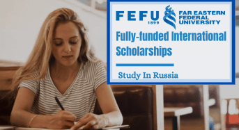 Far Eastern Federal University Fully- moneyed international awards in Russia