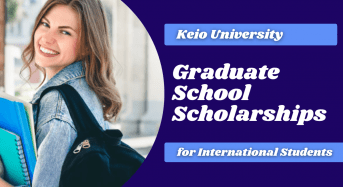 Graduate School Scholarships for International Students at Keio University, Japan