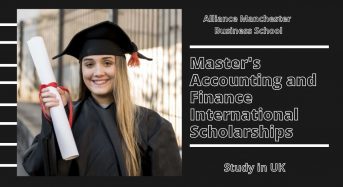 Master’s Accounting and Finance international awards at Alliance Manchester Business School, UK