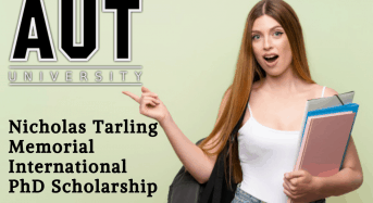 Nicholas Tarling Memorial International PhD Scholarship in New Zealand