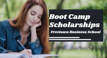 Boot Camp Scholarships at Freetown Business School