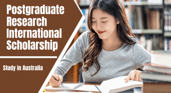 Postgraduate Research International Scholarship in Medicinal Chemistry, Australia