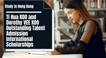 Ti Hua KOO and Dorothy VEE KOO Outstanding Talent Admission international awards, Hong Kong