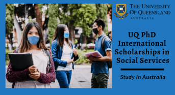 UQ PhD international awards in Social Services, Australia