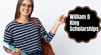 William D King Scholarships in USA