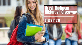 Arash Hadipour Niktarash Giveaway in USA