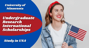 Undergraduate Research international awards at University of Minnesota, USA