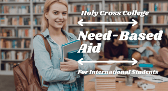 Need-BasedAid for International Students at Holy Cross College, USA