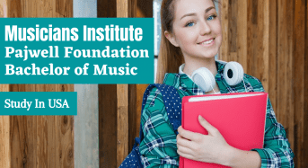 Pajwell Foundation Bachelor of Music in Composition for Visual Media international awards, USA