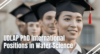 UDLAP PhD International Positions in Water Sciences, Mexico