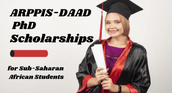 ARPPIS-DAAD PhD Scholarships for Sub-SaharanAfrican Students in Germany