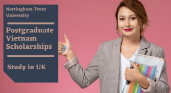 NTU Postgraduate Vietnam Scholarships in UK