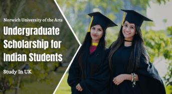 Norwich University of the Arts Undergraduate Scholarship for Indian Students in UK