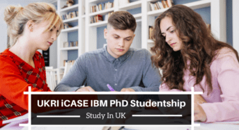 UKRI iCASE IBM PhD Studentship in UK