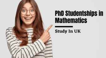 University of Exeter PhD Studentships in Mathematics, UK