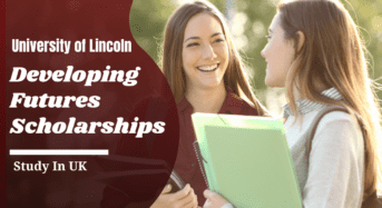 University of Lincoln Developing Futures Scholarships in UK