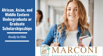 African, Asian, and Middle Eastern Undergraduate or Graduate Scholarships in USA