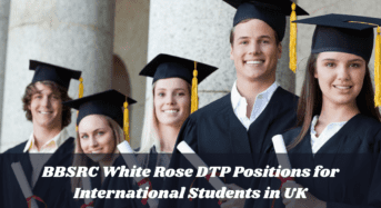 BBSRC White Rose DTP Positions in Mechanistic Biology for International Students, UK