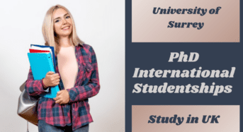 PhD International Studentships in Physical Layer Algorithm Design in 6G Non-TerrestrialCommunications, UK