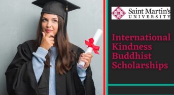 International Kindness Buddhist Scholarships at Saint Martin’s University, USA