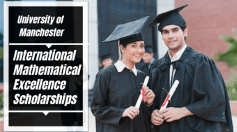 International Mathematical Excellence Scholarships at University of Manchester, UK